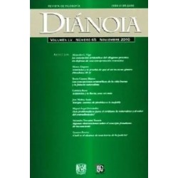 Diánoia volumen LVII nº69 Noviembre 2012 